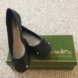 Coach & Four ballet flats 9.5
